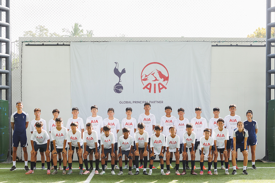 เอไอเอ ประเทศไทย จัดกิจกรรม AIA Spurs Elite Football Camp 2025